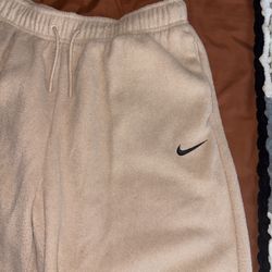 Fuzzy Nike Joggers