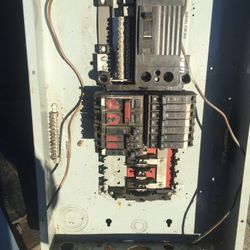 Electrical  Box With  Breakers