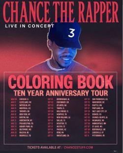 Chance the Rapper - Coloring Book Ten Year