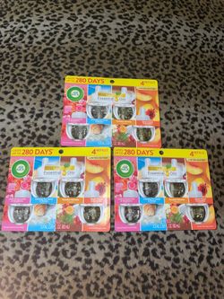 3🔥4 pack of air wick refills all 3 for $24 firm on price