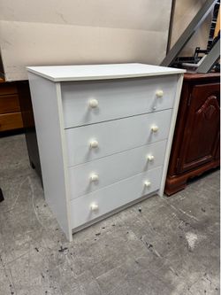 Small White Dresser, Chest of Drawers