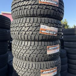 ‼️🚨vendo Set De Llantas 275 55 20 Arroyo Allterain Tires 