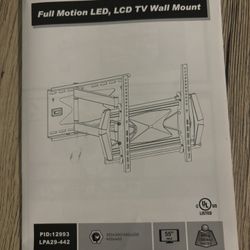 Full Motion TV Wall Mount