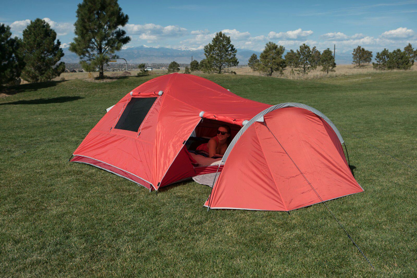 Ozark Trail 4-Person Dome Tent with Vestibule and Full Coverage Fly