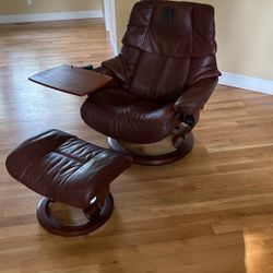 Leather Ekornes Recliner