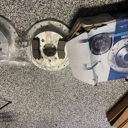 Detroit axle & brake shoes and Duralast shocks