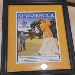 Female Golfer-Golf Art