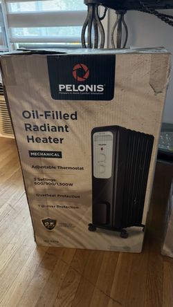 Radiant heater.