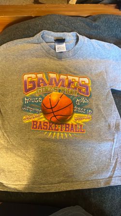 Girls T-Shirt Basketball Themed