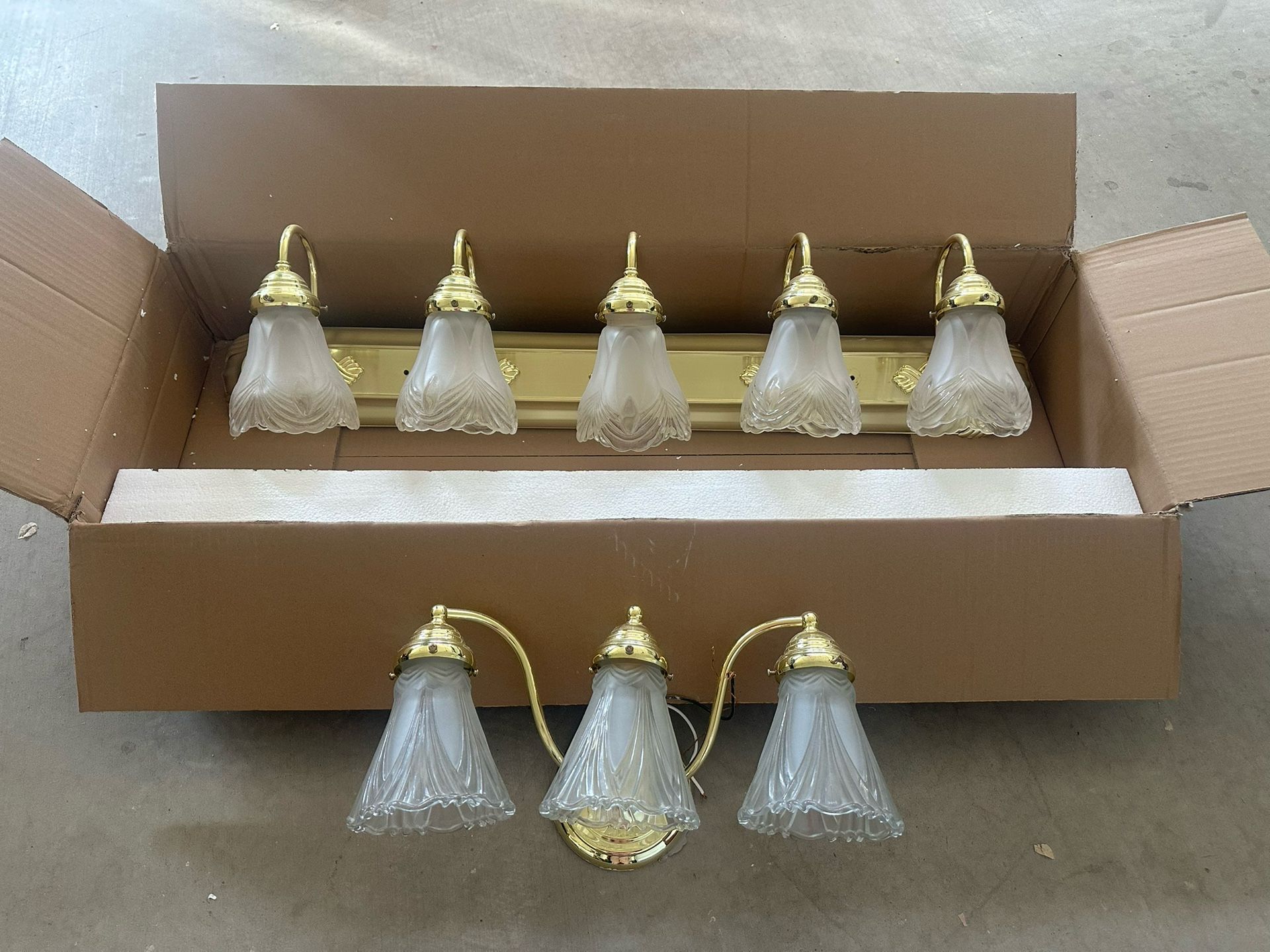 Brass/gold Wall Lighting