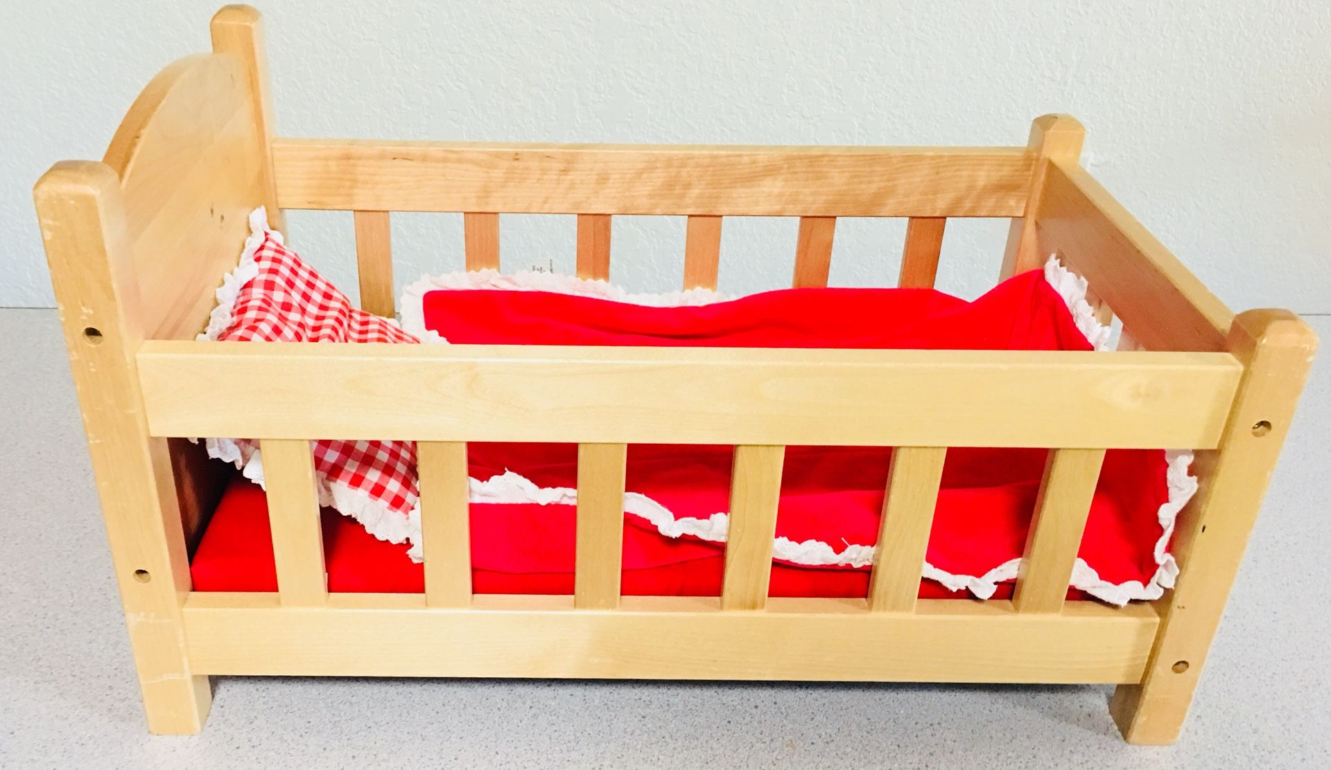 Lakeshore Learning Hardwood Doll Crib