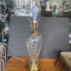 Vintage Waterford Crystal Lamp 