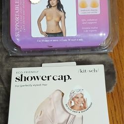Supportables - Lovely Lift - Backless, Strapless Silicone Adhesive Bra (C/D) Beige