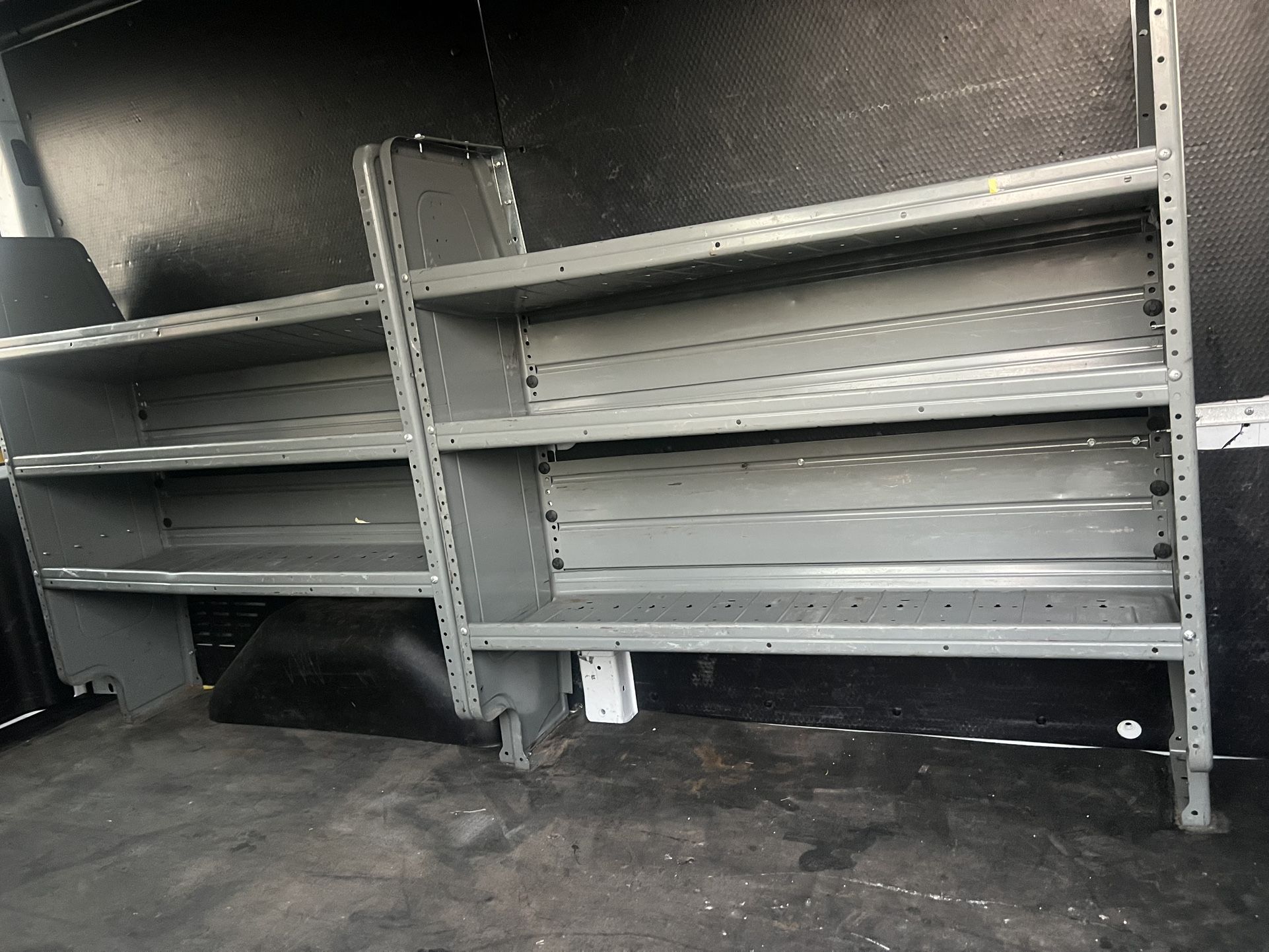 Adrian steel shelves