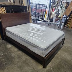 Queen Bed And Mattress
