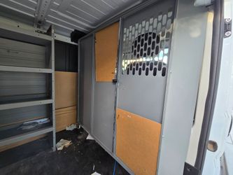 Van Shelving Currently in a Dodge Ram Promater 1500