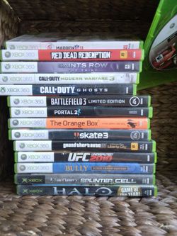 Xbox and 360 games