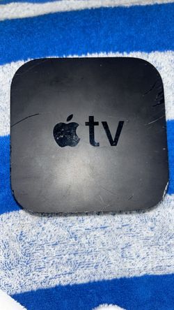 Black Apple TV no remote
