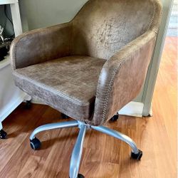 Office/Desk Chair, Rustic Brown 