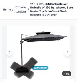 Patio umbrella