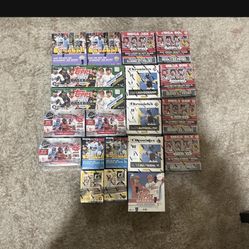 5 Sports Cards Boxes