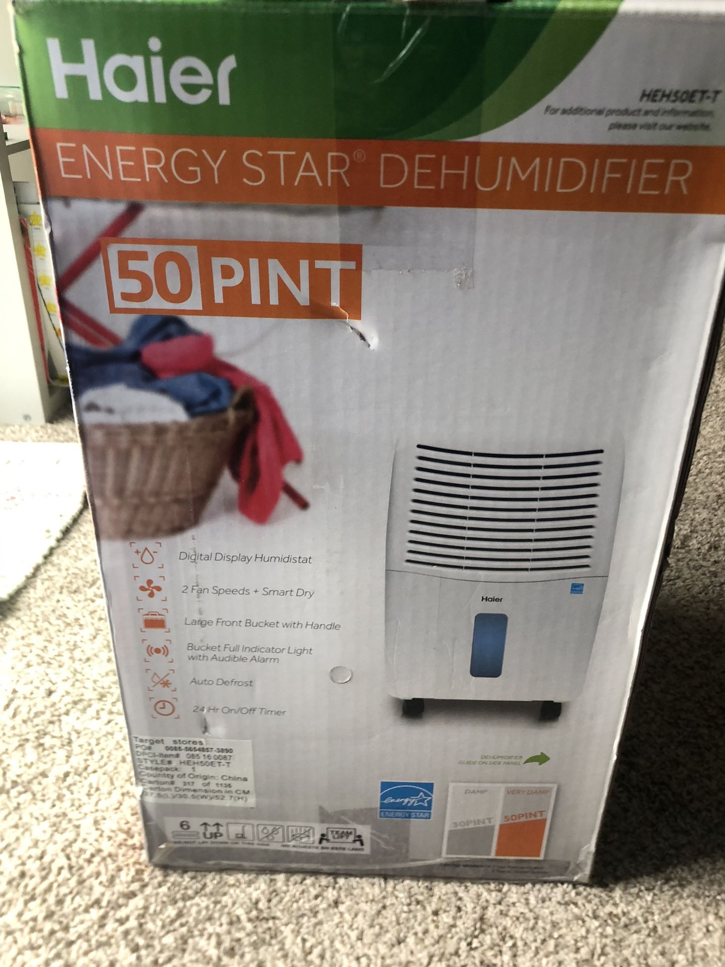 NEW Haier Dehumidifier