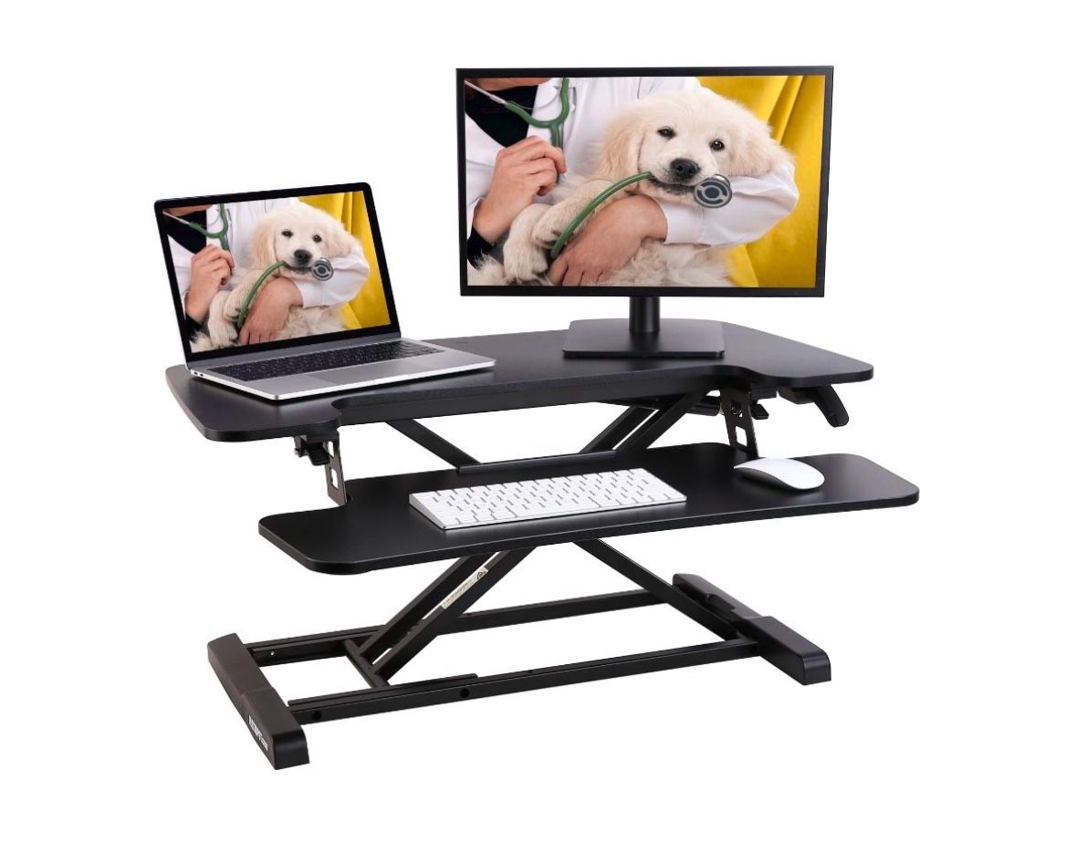 Flexispot standing Desk riser Black