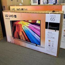 65” LG UT8000 4K HDR SMART TV