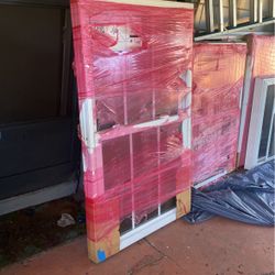 Wincore Double Hung Window With Grids  New