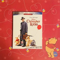 New Christopher Robin Blu-Ray DVD