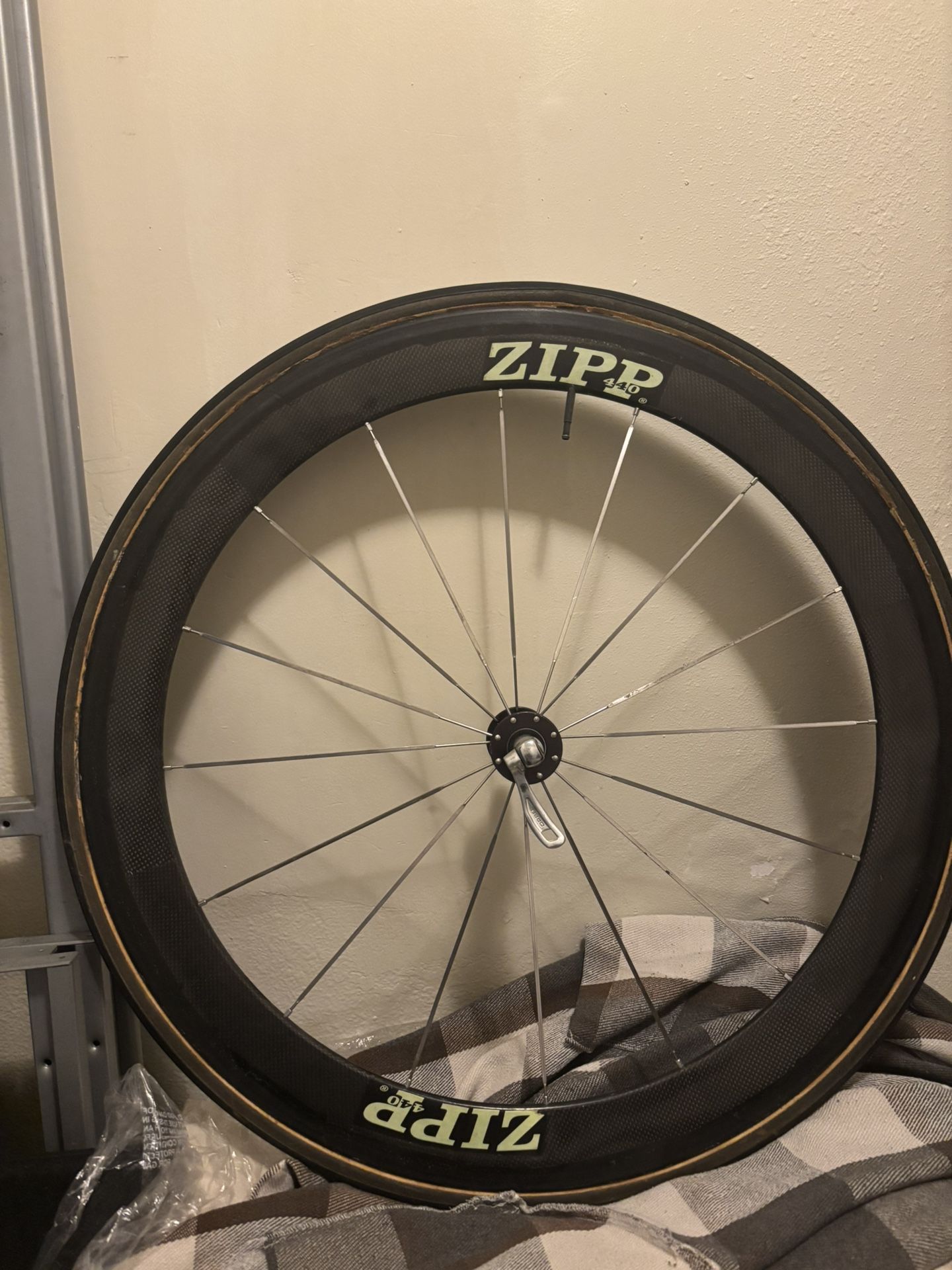 Zip Wheel 440 Tubular Carbon Fiber