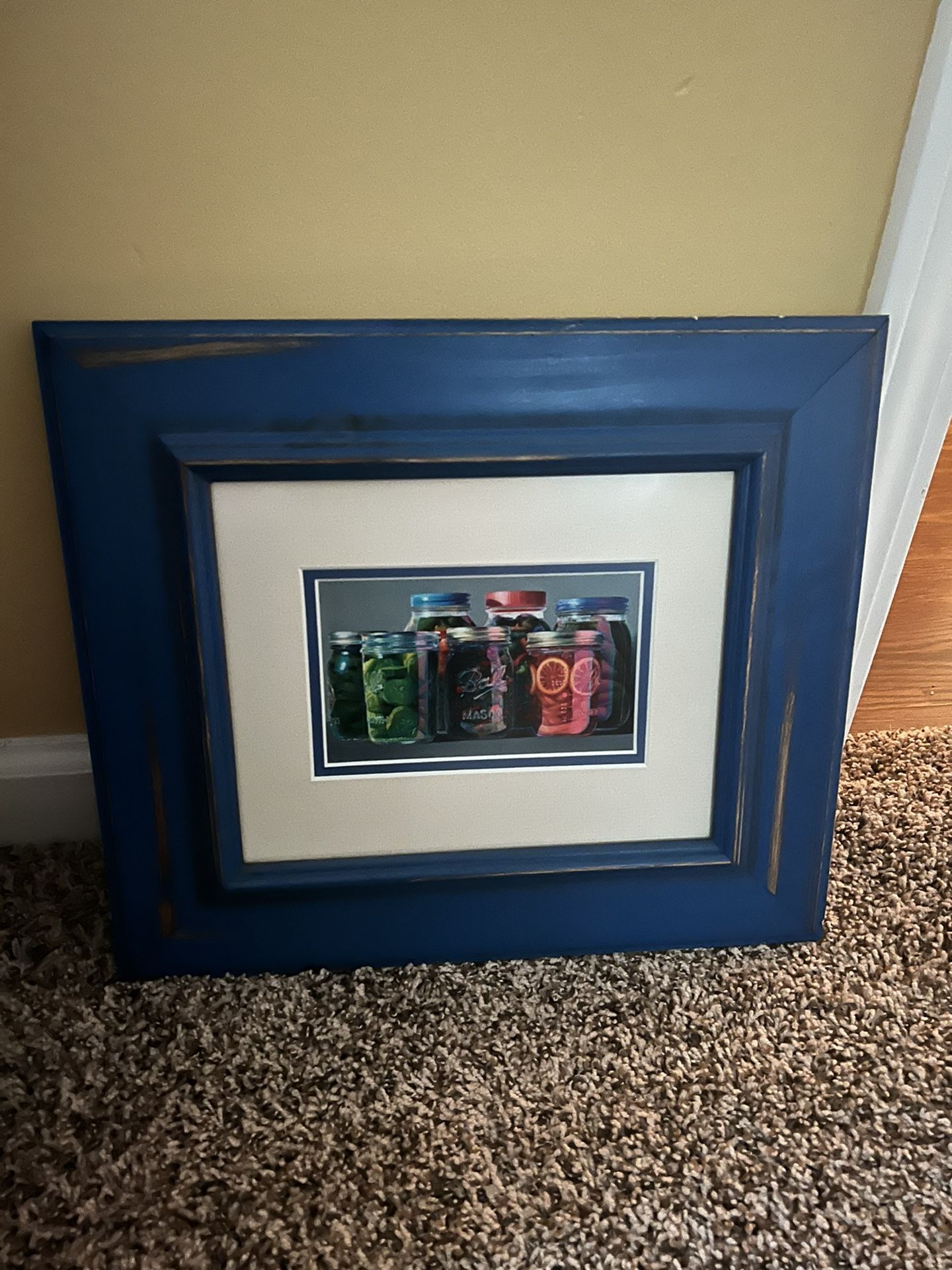 Framed Mason Jar Photo