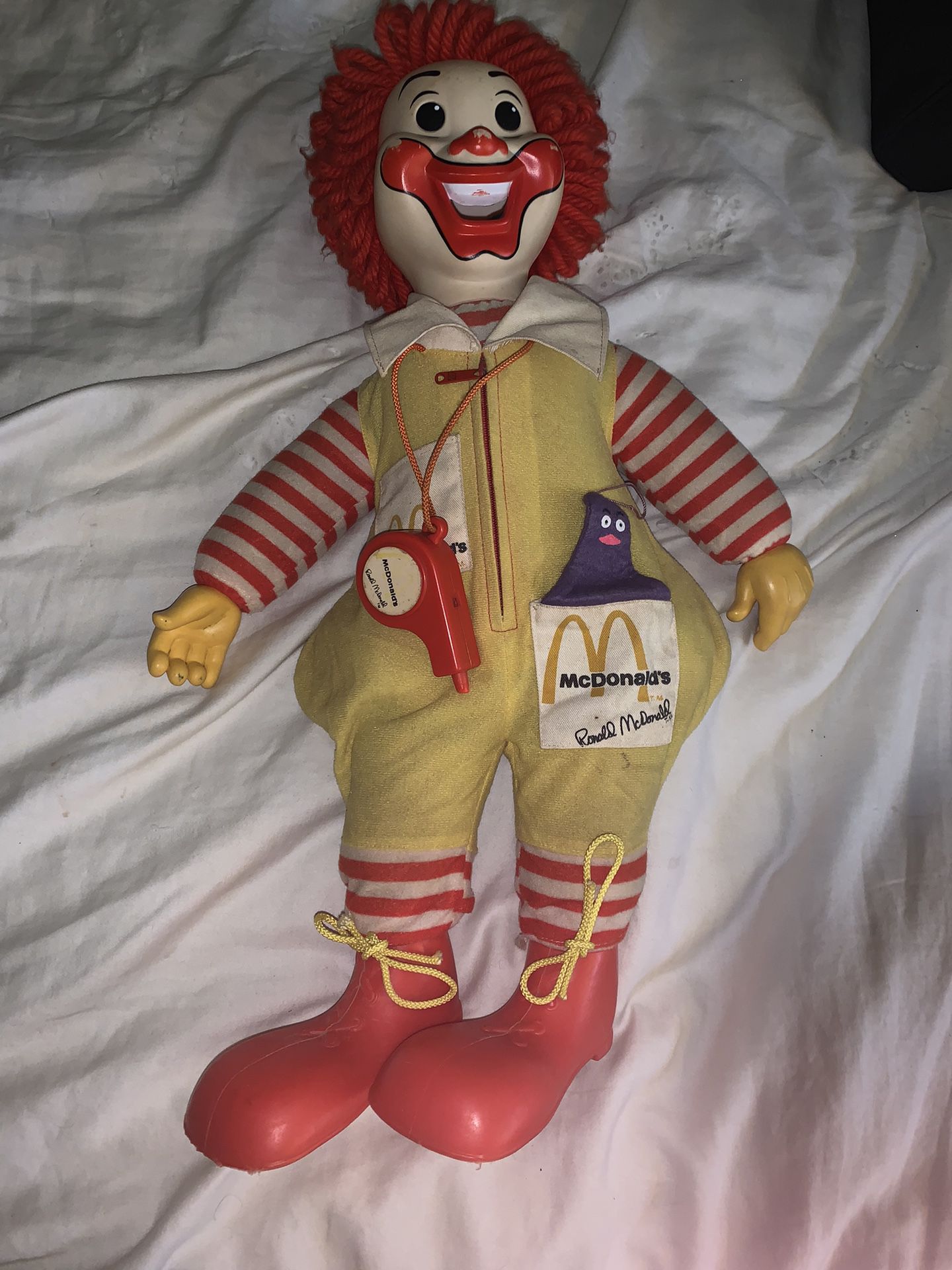 Ronald McDonald Doll 