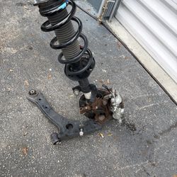  2018-2024 FORD TRANSIT 250 LEFT  FRONT DRIVER LH SUSPENSION COMPLETE 12K MILES