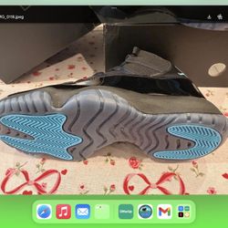 Jordan Retro 11 Gamma Blue- Size 9