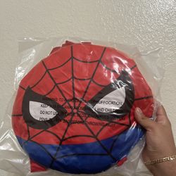Spiderman Pillow And Backpack 