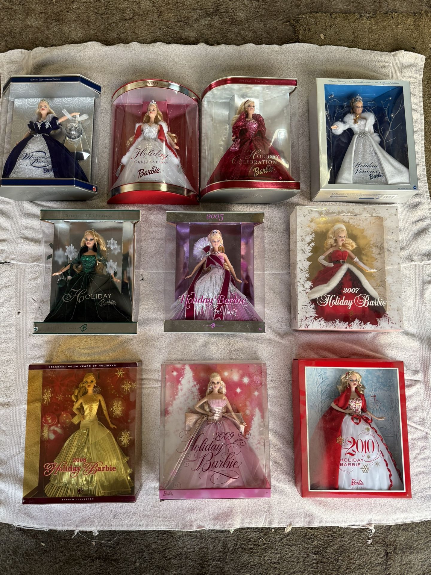 Vintage Holiday Barbie's