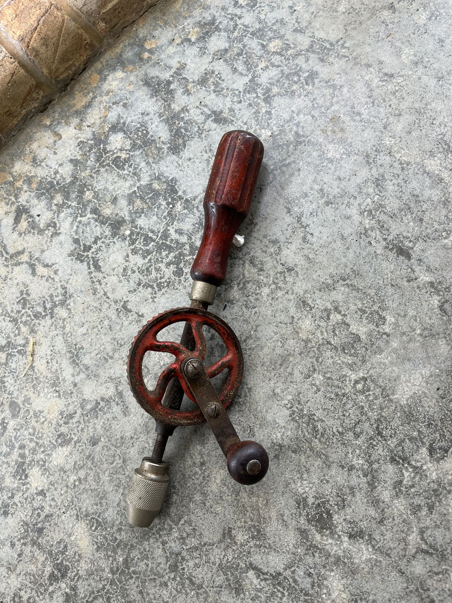 Antique MC Hawk Hand Drill