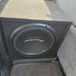 Subwoofer And Amp