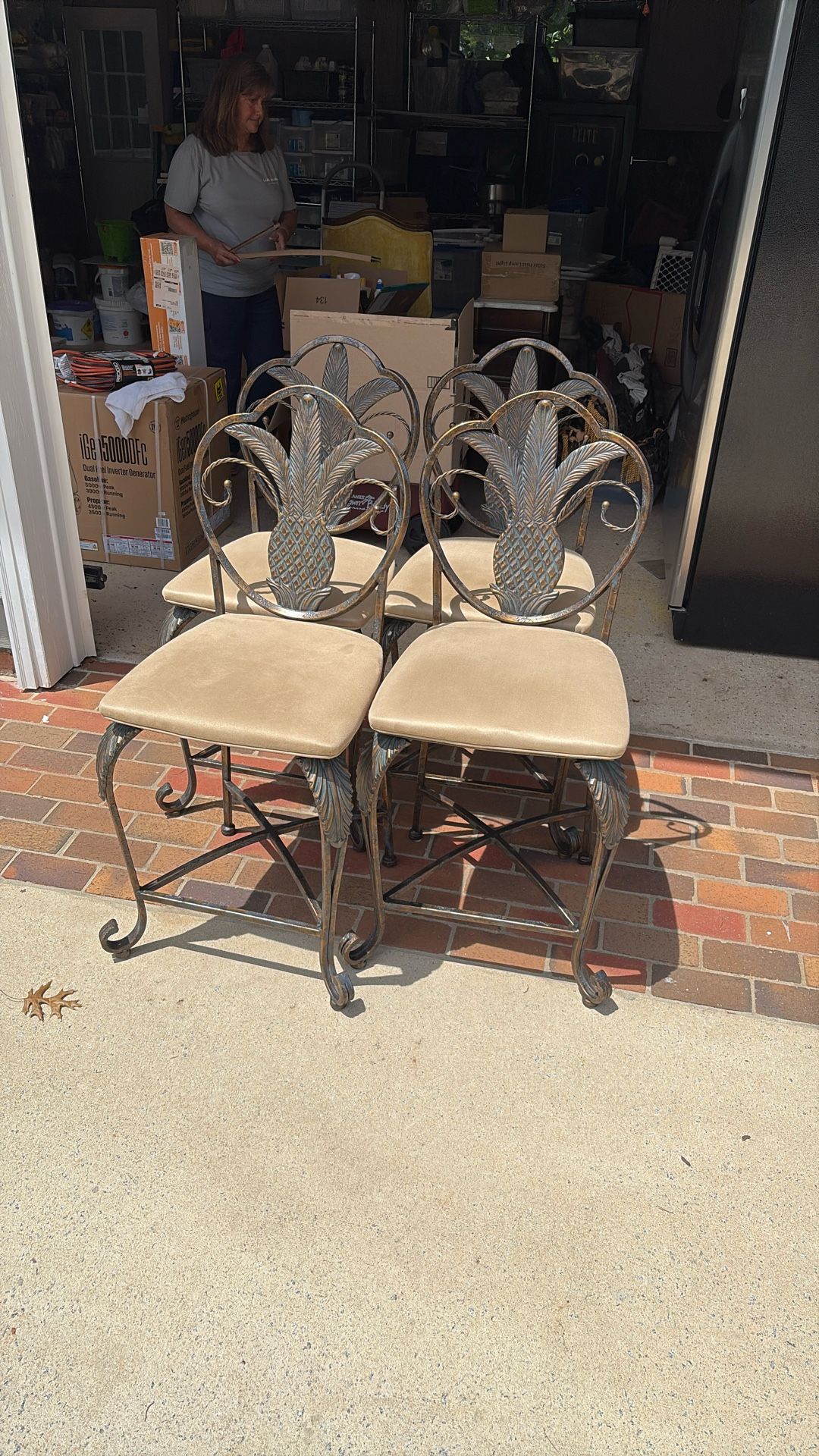 Counter Bar Stool. Metal