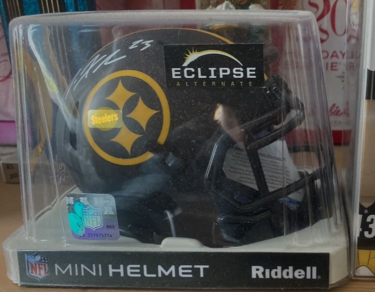 Joe Haden Signed Eclipsed Steelers Mini Helmet COA Autographed Total Sports Enterprise
