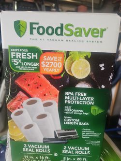Vacuum seal rolls