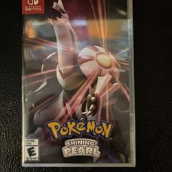Nintendo Switch Pokemon Shining Pearl Game- Brand New Unopened in plastic