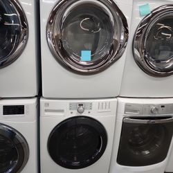 Samsung Kenmore Front Load Washer And Dryer Set 