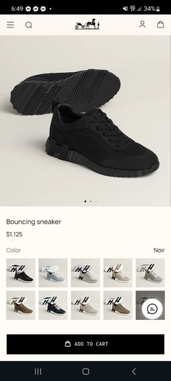 Hermès Bouncing Sneaker in Noir