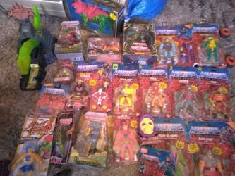 Masters of the universe he-man motu toy action figures lot
