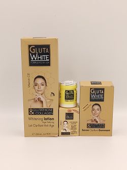 Gluta White Age Defying Lotion,Soap & Face Cream