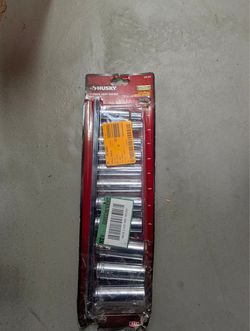 Husky 1/2 in. Drive Deep SAE Socket Set – Open