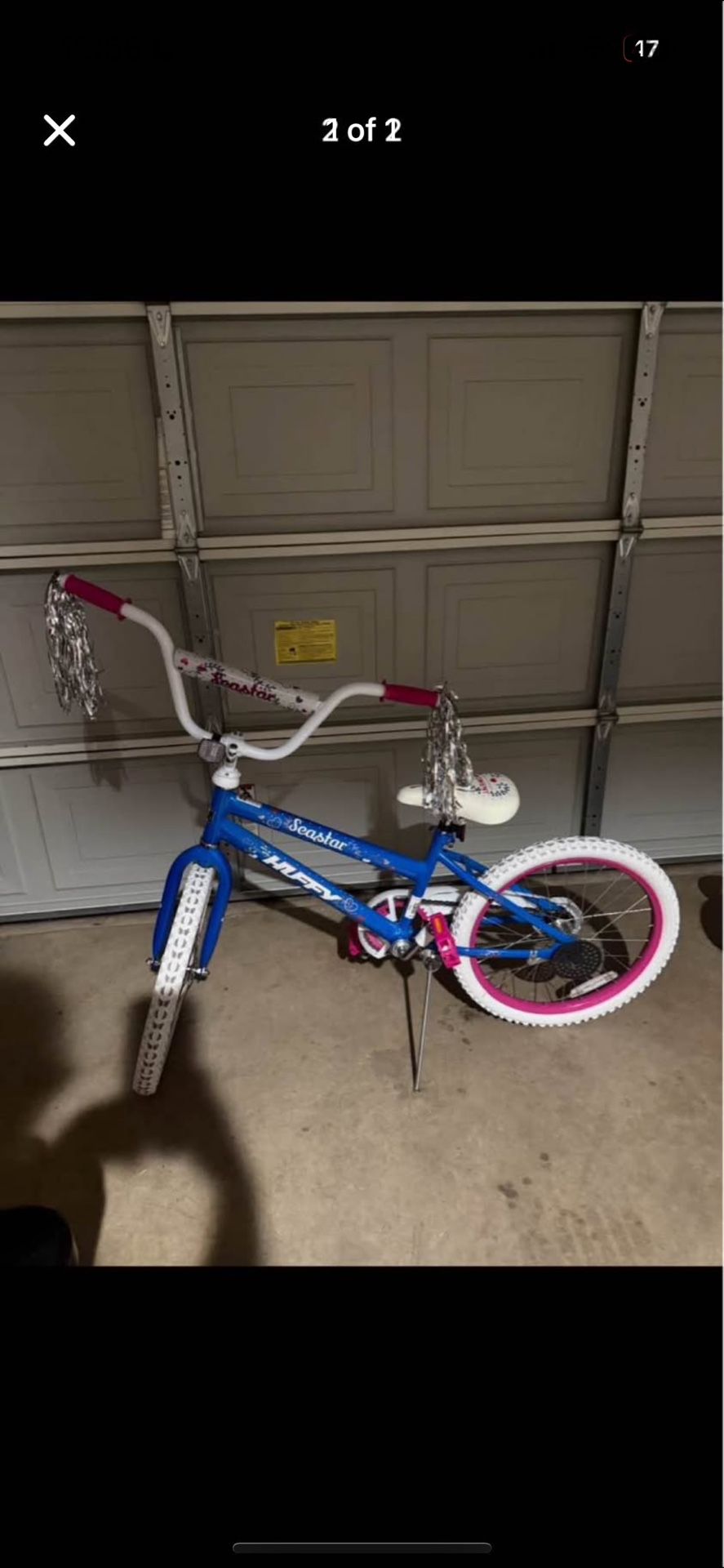 Brand new Huffy sea star bike 20 inches, pick up near by Trinity food mart, 76118, only