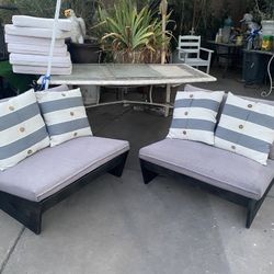 Nice Wide Wood Patio Chairs
